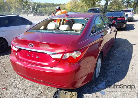 2013 Hyundai Sonata Gls из США, поврежденный, VIN 5NPEB4AC0DH775195